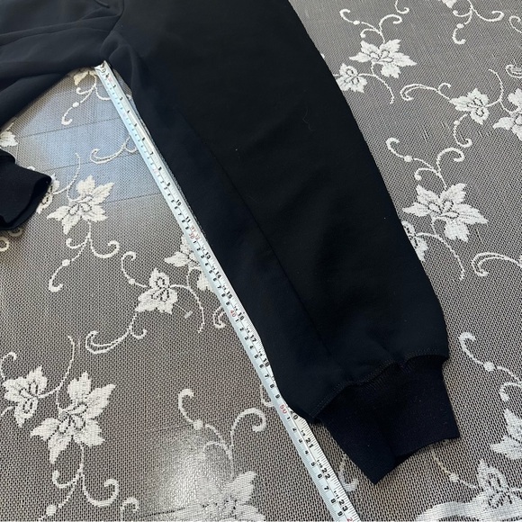 Aritzia Wilfred Free Black Buffon Jogger Pants with side stripe Sz XXS - Picture 13 of 14